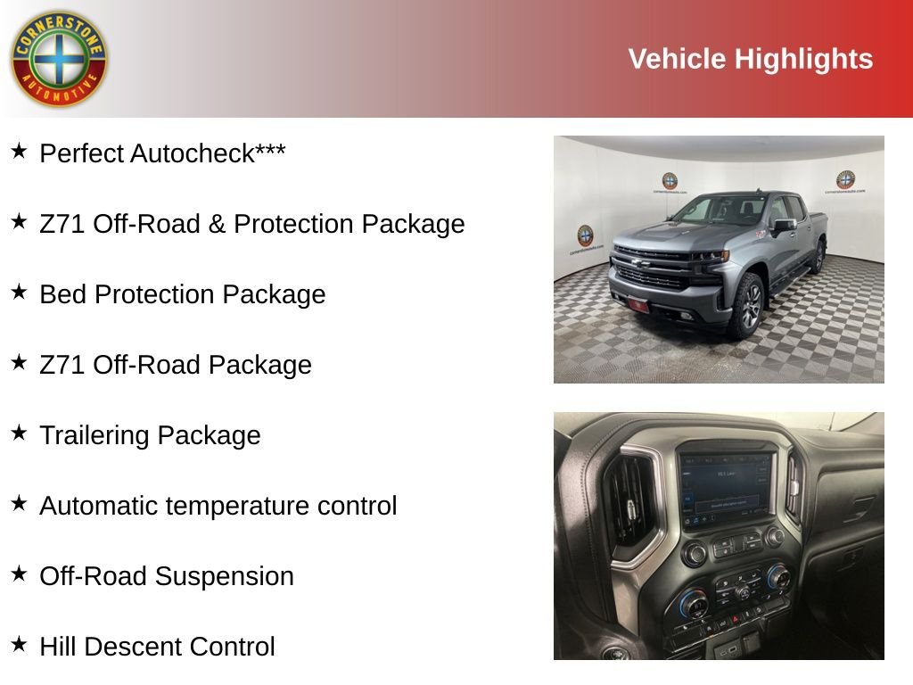 Certified 2021 Chevrolet Silverado 1500 RST with VIN 3GCUYEELXMG257422 for sale in Elk River, Minnesota