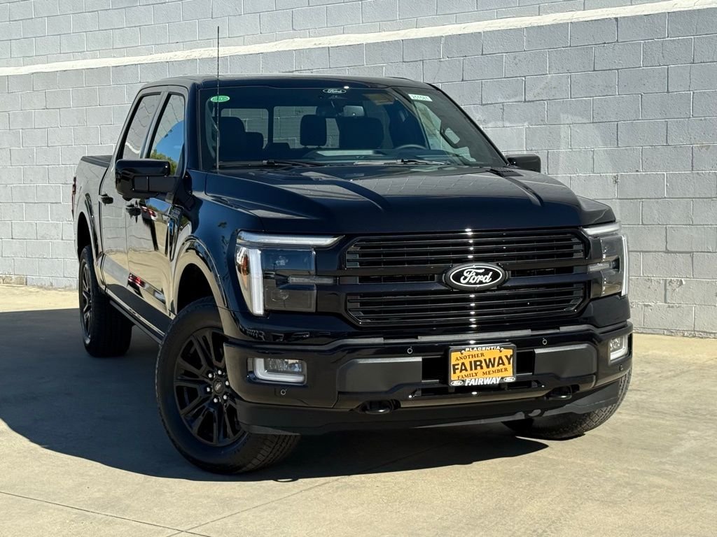 New 2025 Agate Black Metallic Ford Platinum® image 2