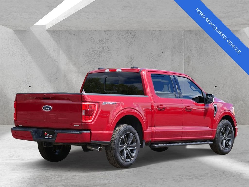 Used 2022 Red Ford XLT image 3