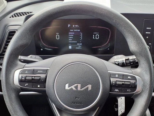 Used 2023 Snow White Pearl Kia LX image 18