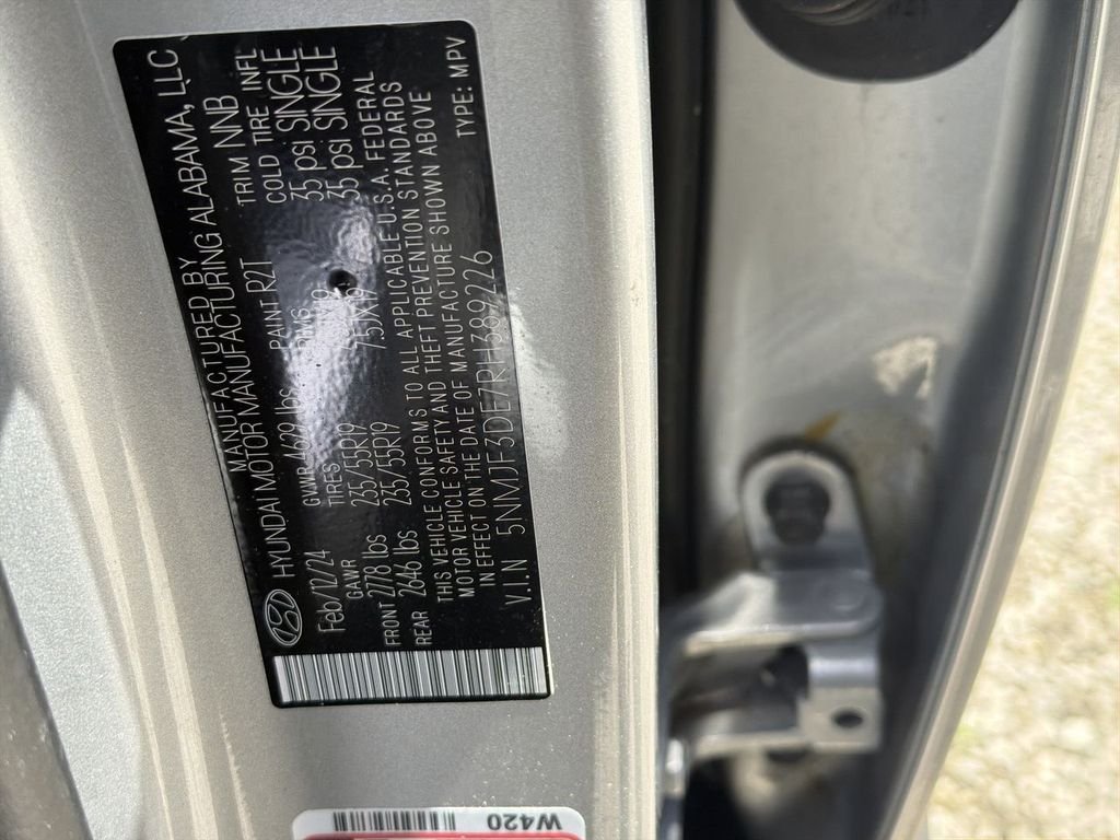 Used 2024 Silver Hyundai SEL image 33