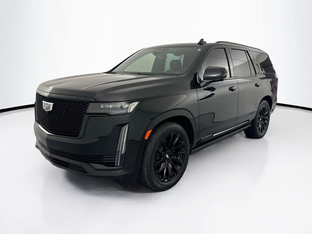 Used 2023 Black Cadillac Sport image 1