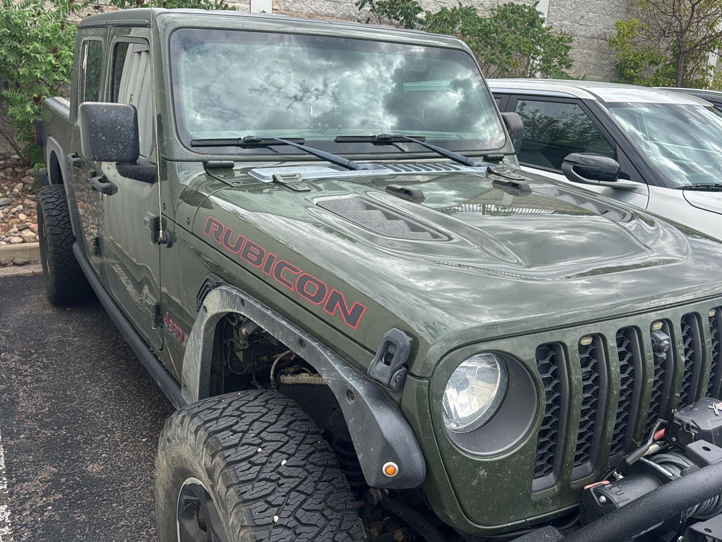 Used 2022 Sarge Green Clearcoat Jeep Rubicon image 3