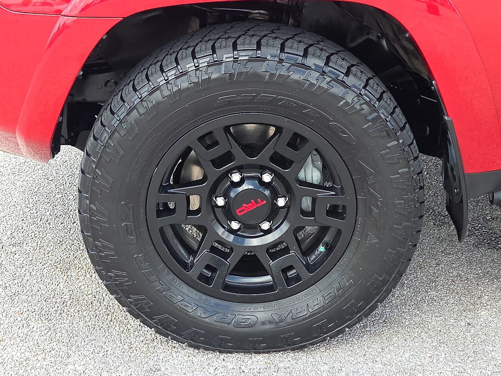 Used 2022 Barcelona Red Metallic Toyota TRD Off Road Premium image 7