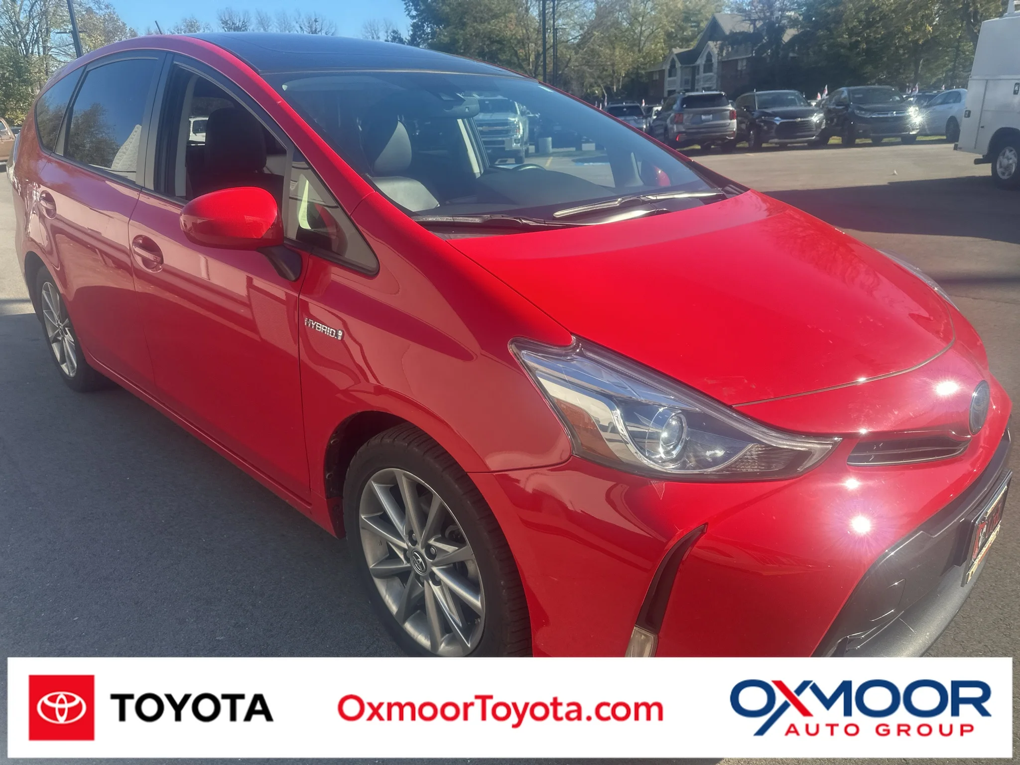 Used 2015 Absolutely Red Toyota Five image 1