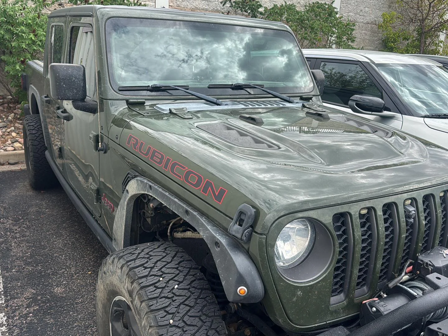 Used 2022 Sarge Green Clearcoat Jeep Rubicon image 3