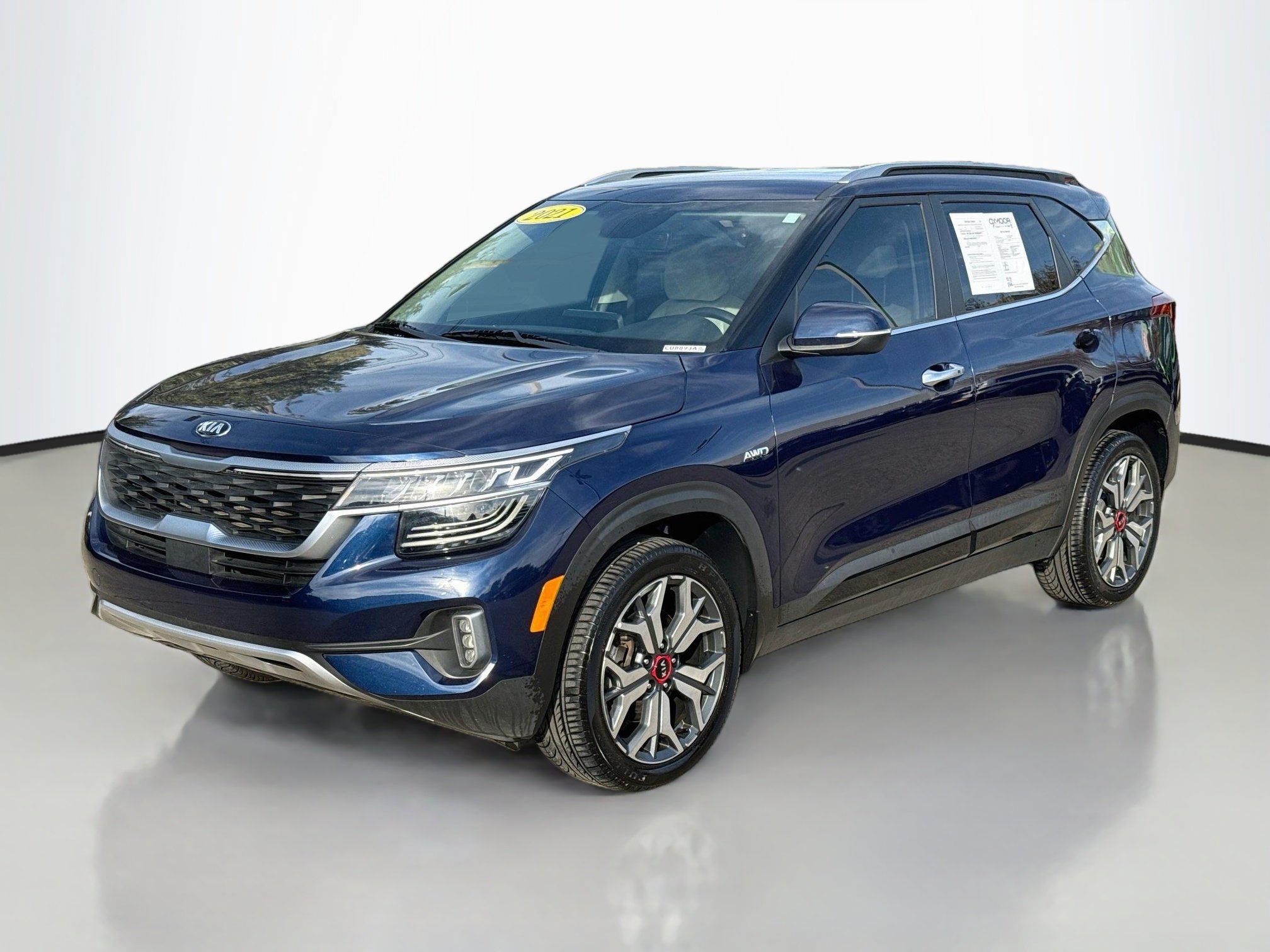 Used 2021 Dark Ocean Blue Kia SX image 3
