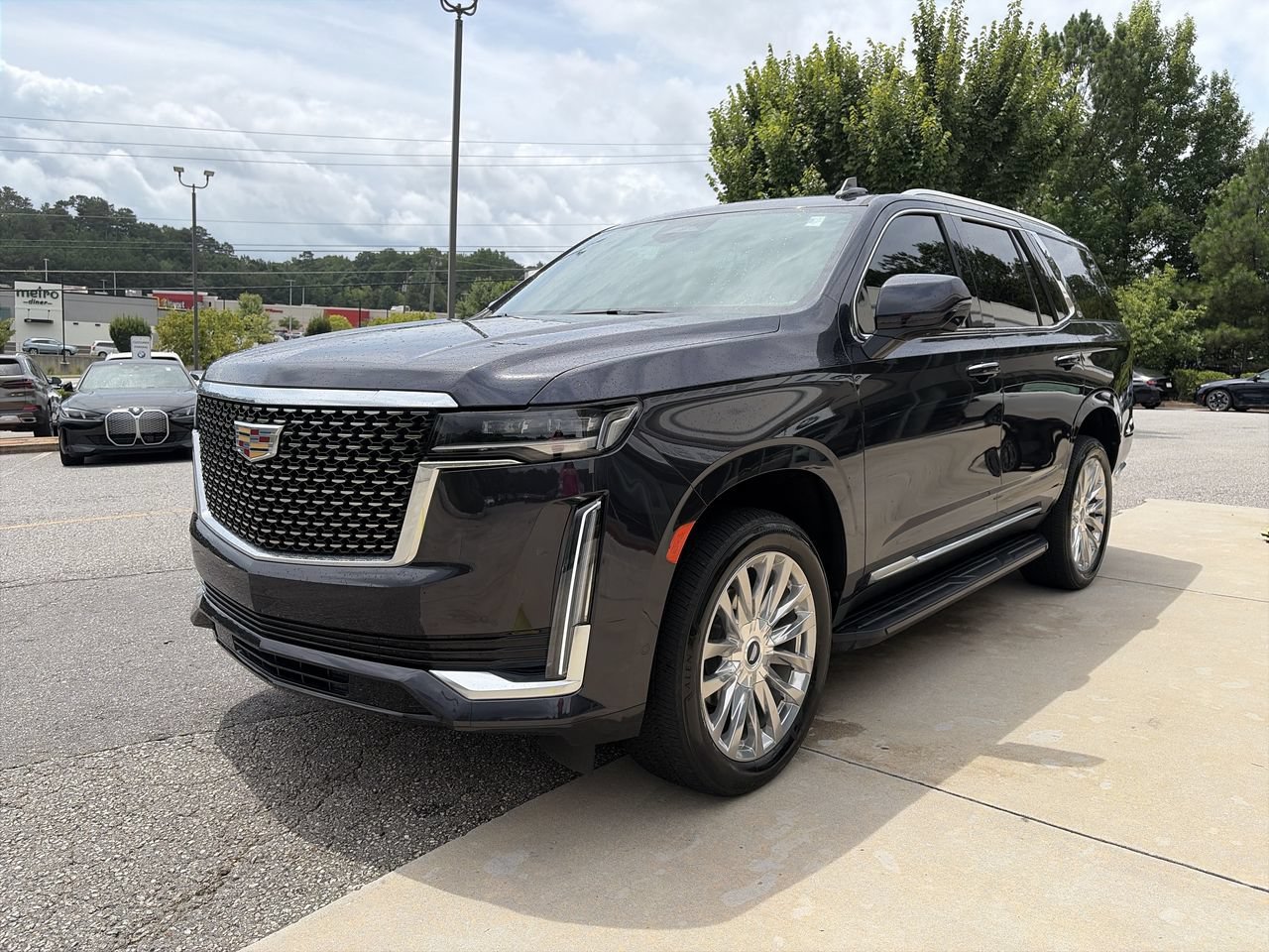 Used 2024 Galactic Gray Metallic Cadillac 4WD Premium Luxury image 4