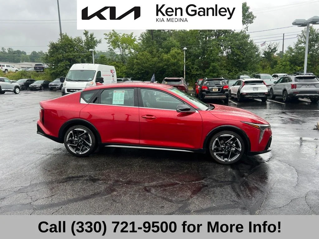 Certified Used 2025 Red Kia GT-Line image 8