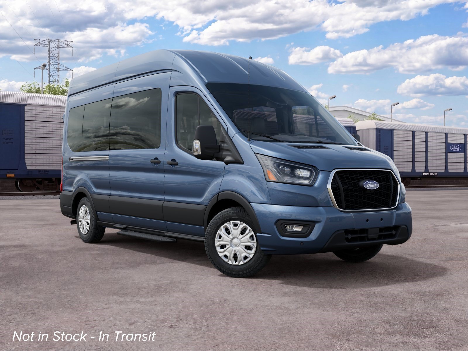 New 2027 Blue Metallic Ford XLT image 4
