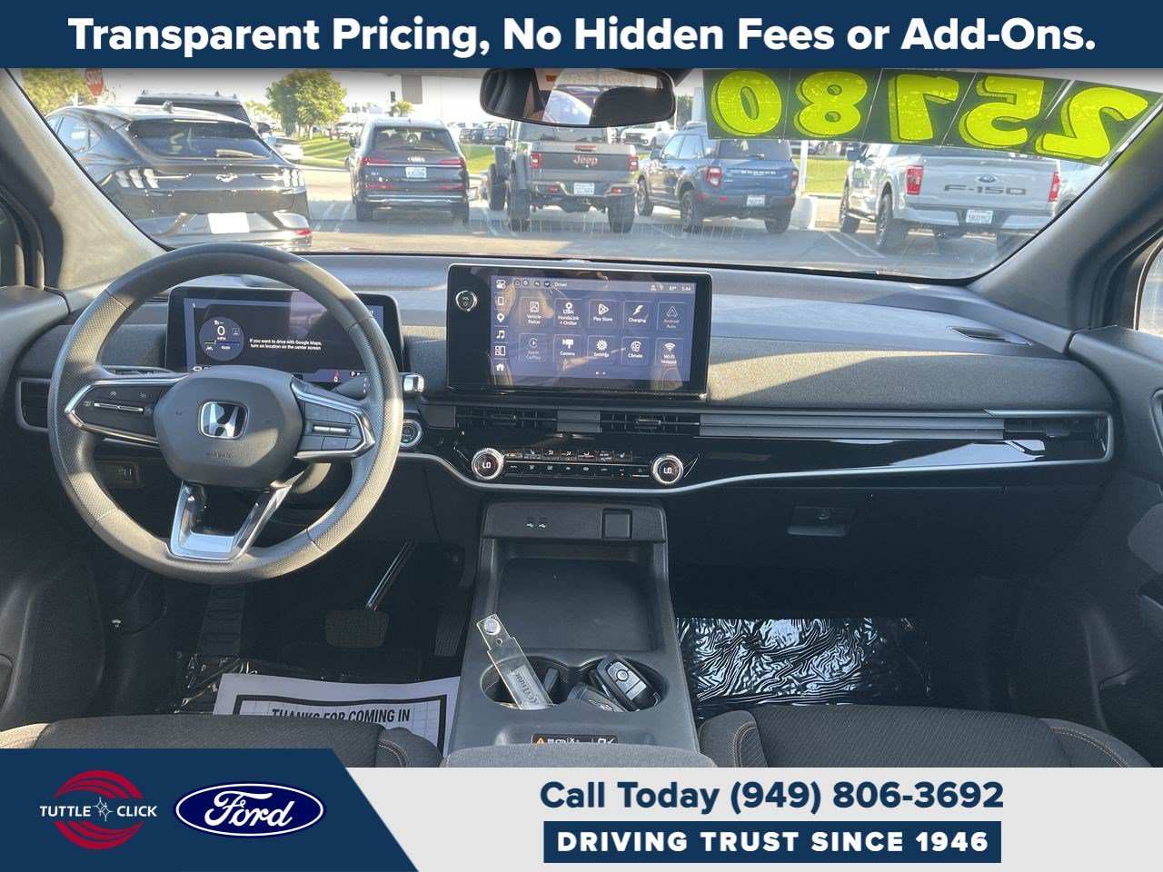 Used 2024 Honda Prologue EX with VIN 3GPKHURM3RS528750 for sale in San Juan Capistrano, CA