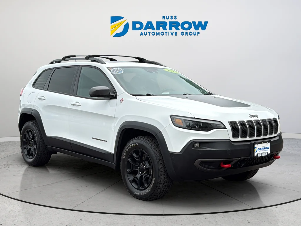 Used 2021 White Jeep Trailhawk image 7