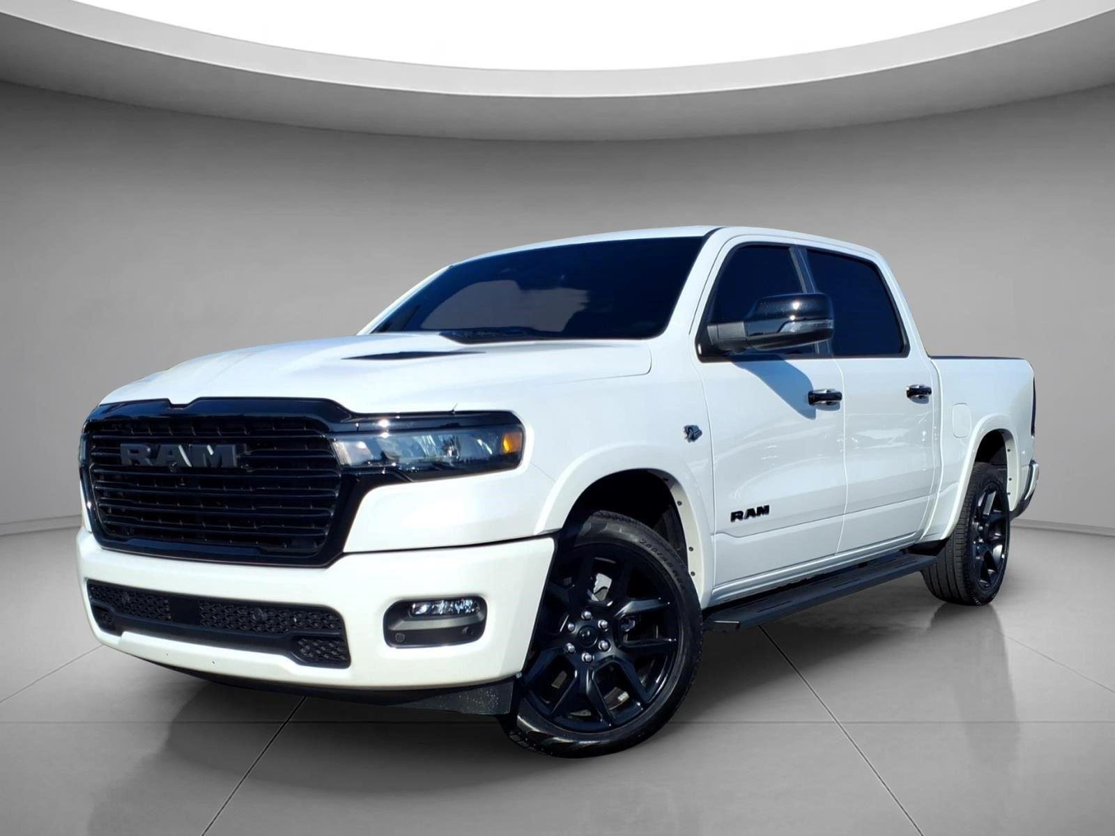 New 2026 Ivory White Tri-Coat Pearl-Coat Exterior Paint RAM Laramie image 1