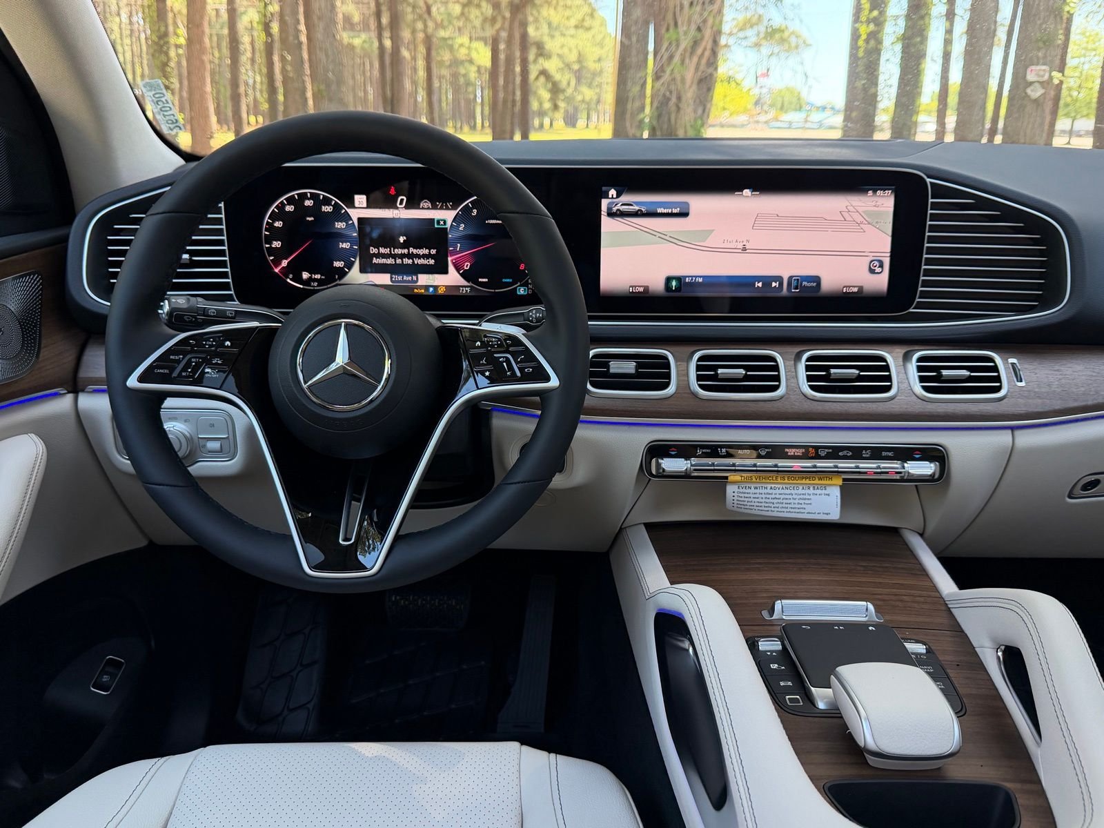 New 2026 Twilight Blue Metallic Mercedes-Benz GLE 350 image 3