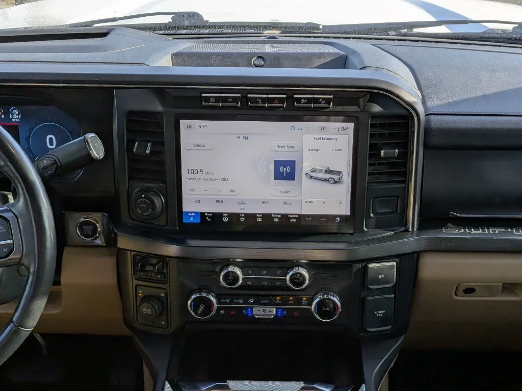 Used 2024 White Metallic Ford Lariat image 16