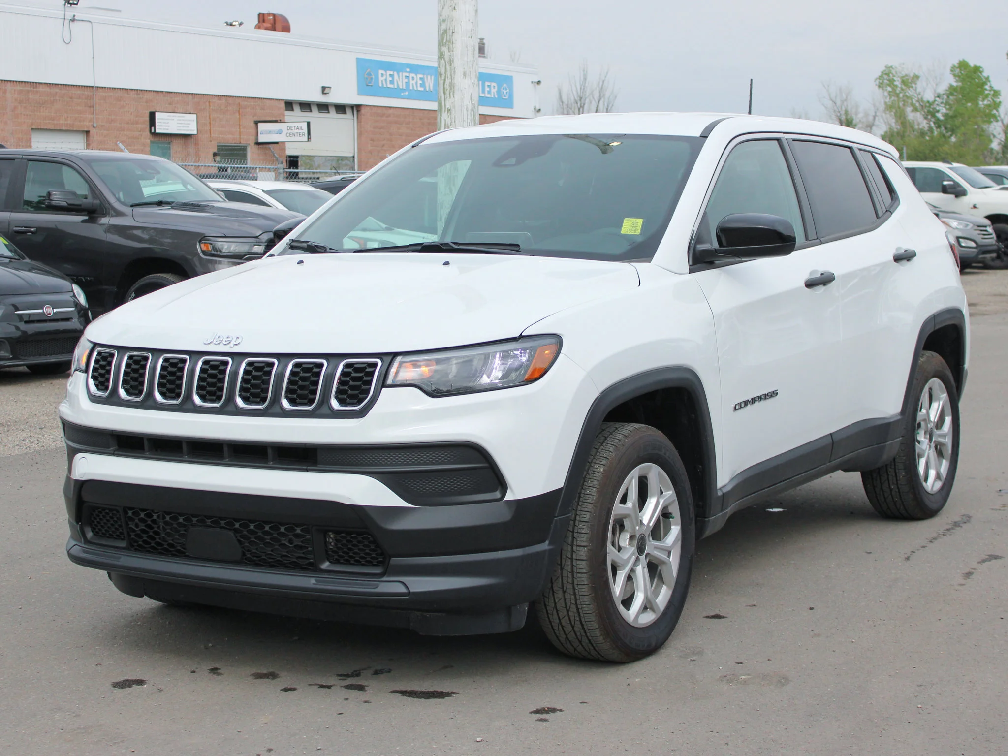 Certified Used 2025 White Jeep Sport * No Accidents | Heated Seats | Backup Camera | Forward Collision Warning image 12