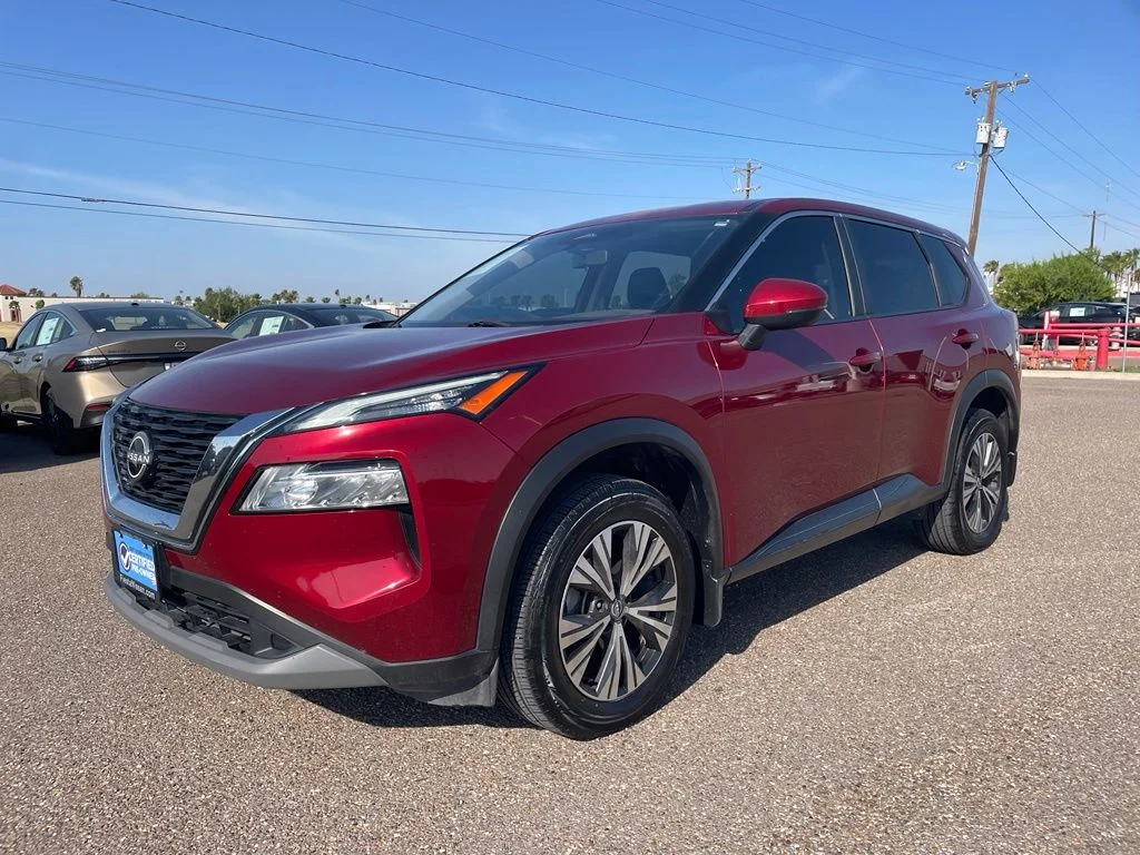 Used 2023 Red Nissan SV image 3