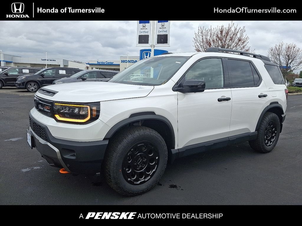 New 2026 Platinum White Pearl Honda TrailSport Elite image 1