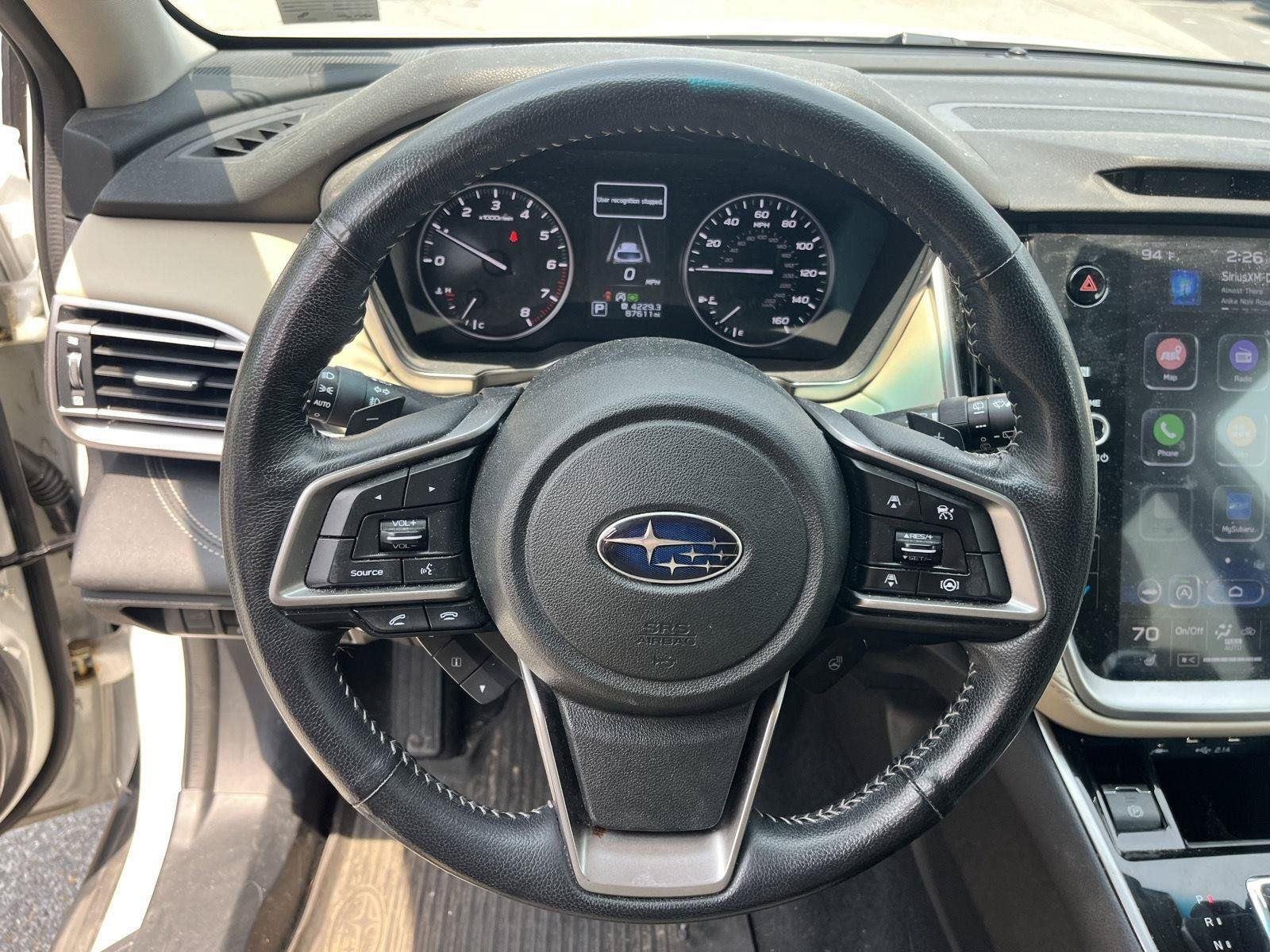 Used 2022 Crystal White Pearl Subaru Limited image 16