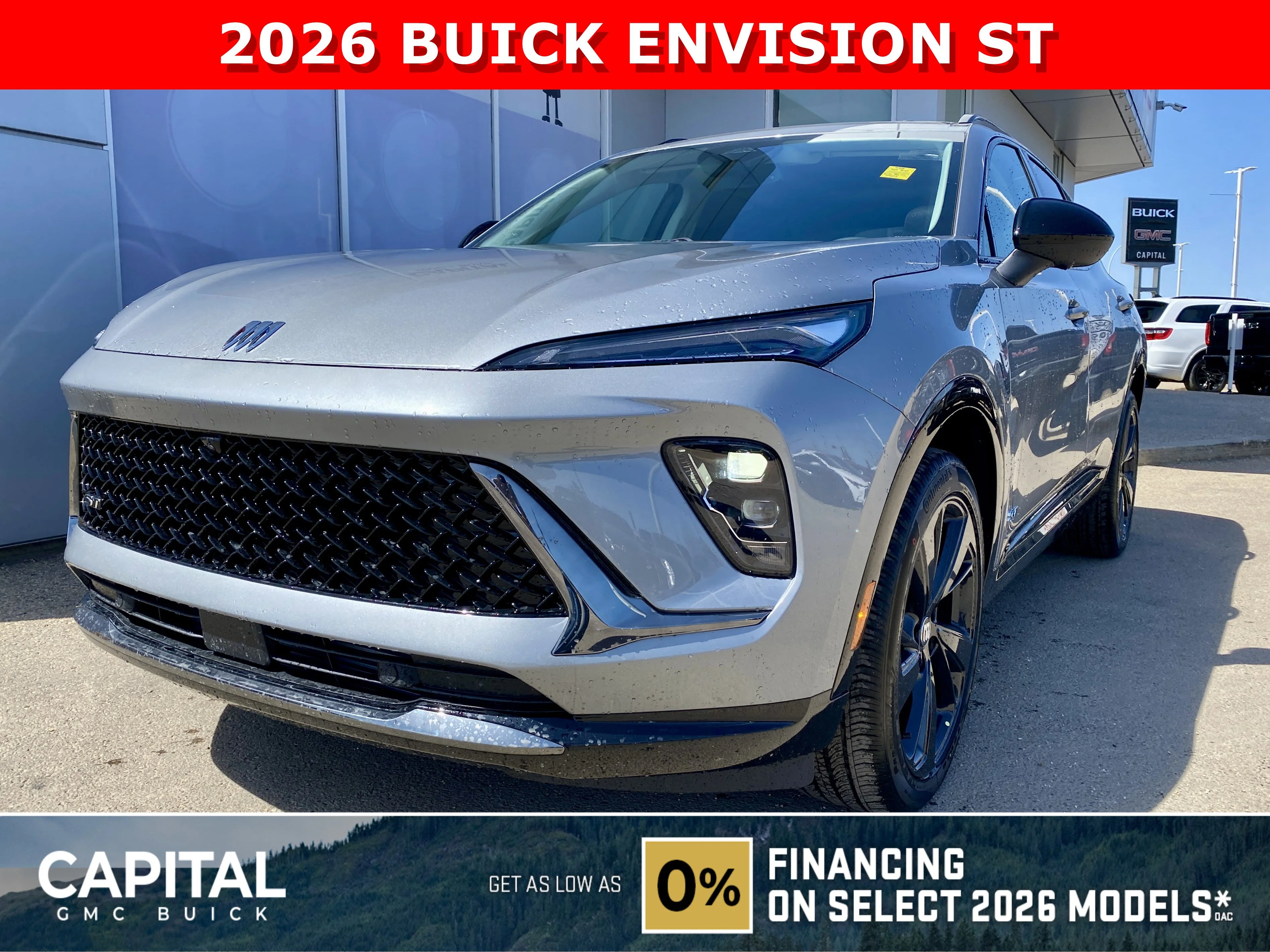 New 2026 MOONSTONE GREY METALLIC Buick Sport Touring image 1