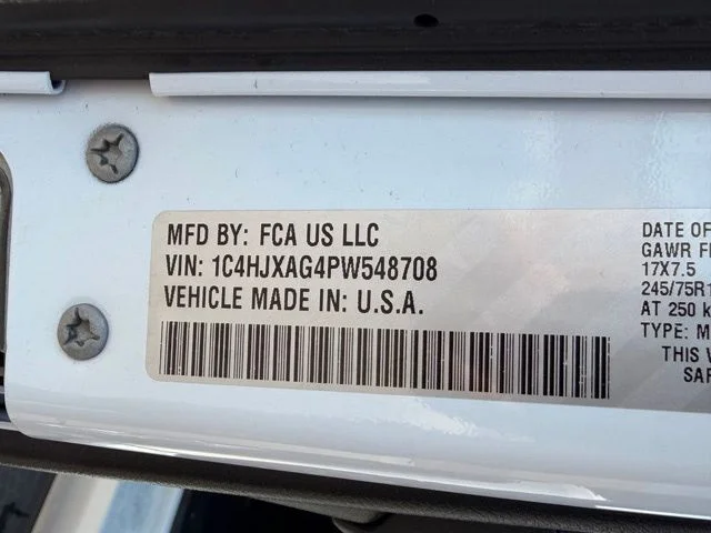 Certified Used 2023 White Jeep Sport S image 17