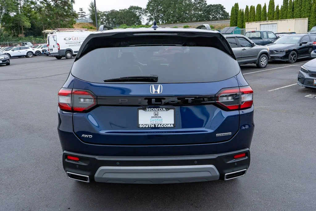 Certified Used 2024 Obsidian Blue Pearl Honda AWD TRG image 12