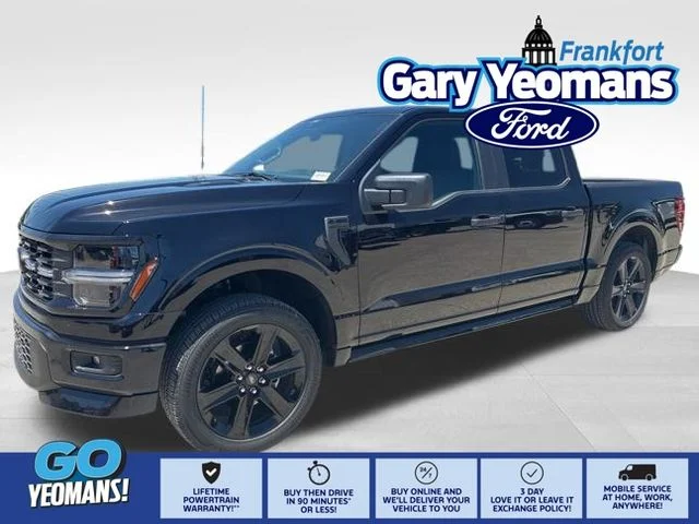 New 2026 Agate Black Metallic Ford STX® image 1
