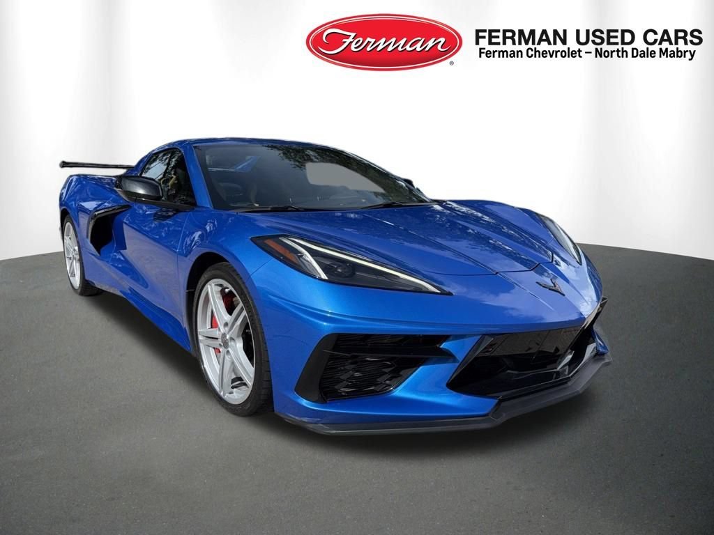 Used 2024 Riptide Blue Metallic Chevrolet 2LT image 2