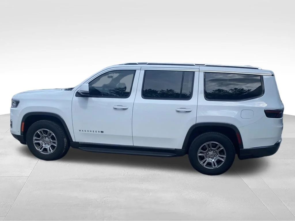 Used 2022 Bright White Clearcoat Jeep Series I image 3
