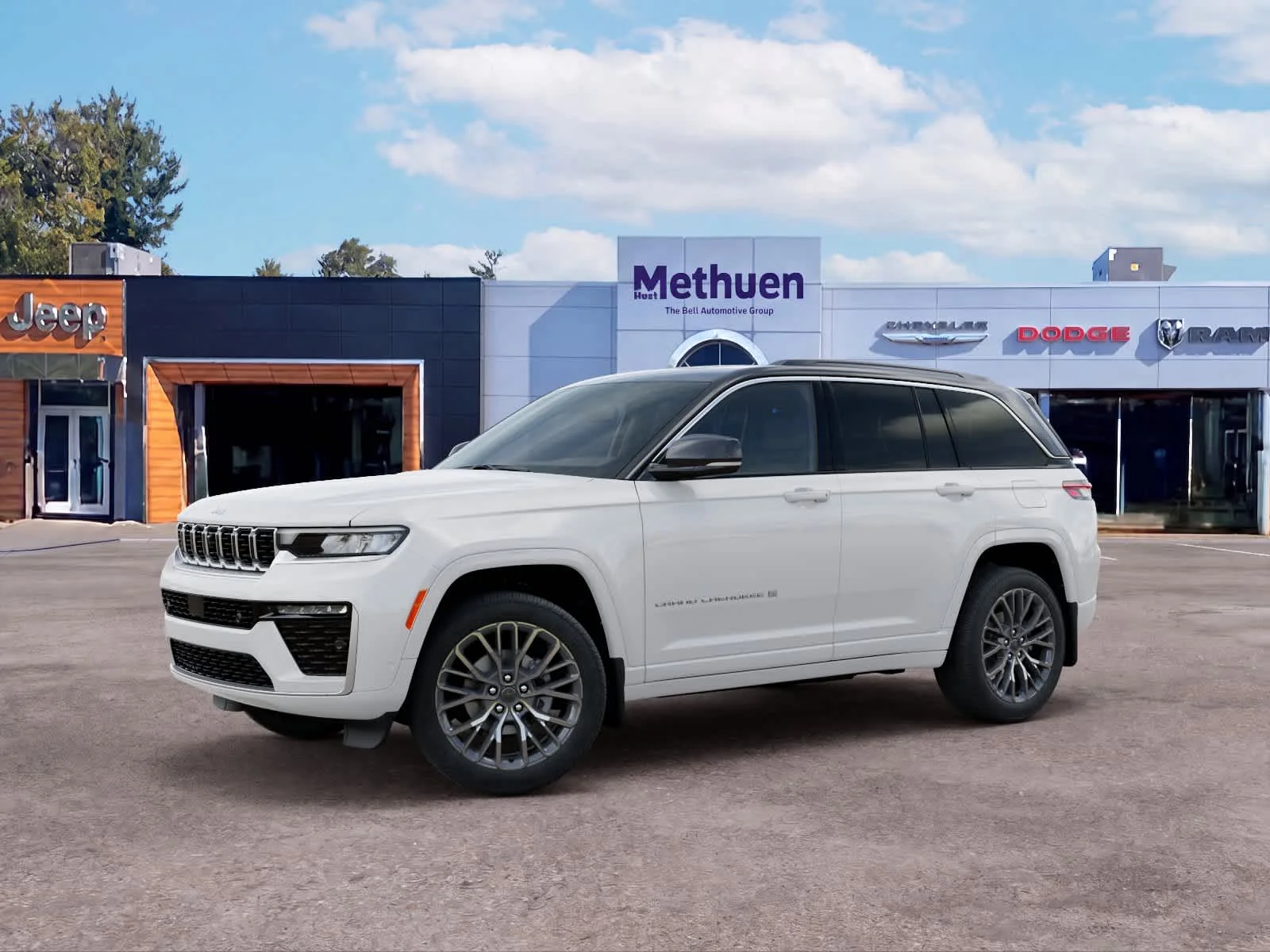 New 2027 Bright White Clearcoat Jeep Summit image 2