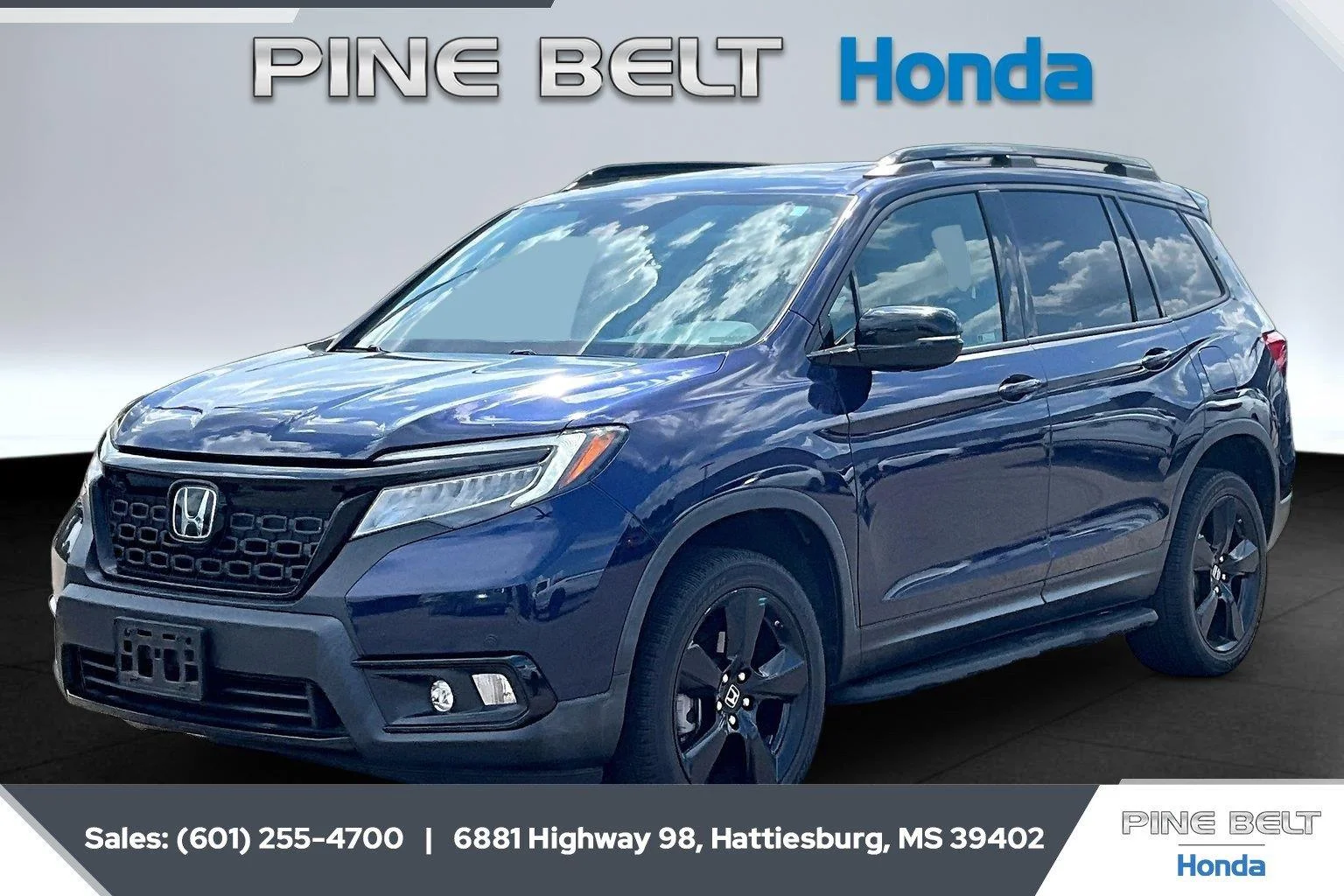 Used 2019 Obsidian Blue Pearl Honda Elite AWD image 1