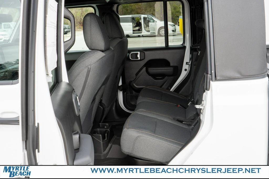 New 2026 Bright White Clear-Coat Exterior Paint Jeep Sport S image 13