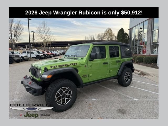 New 2026 Jeep Wrangler Rubicon 4WD