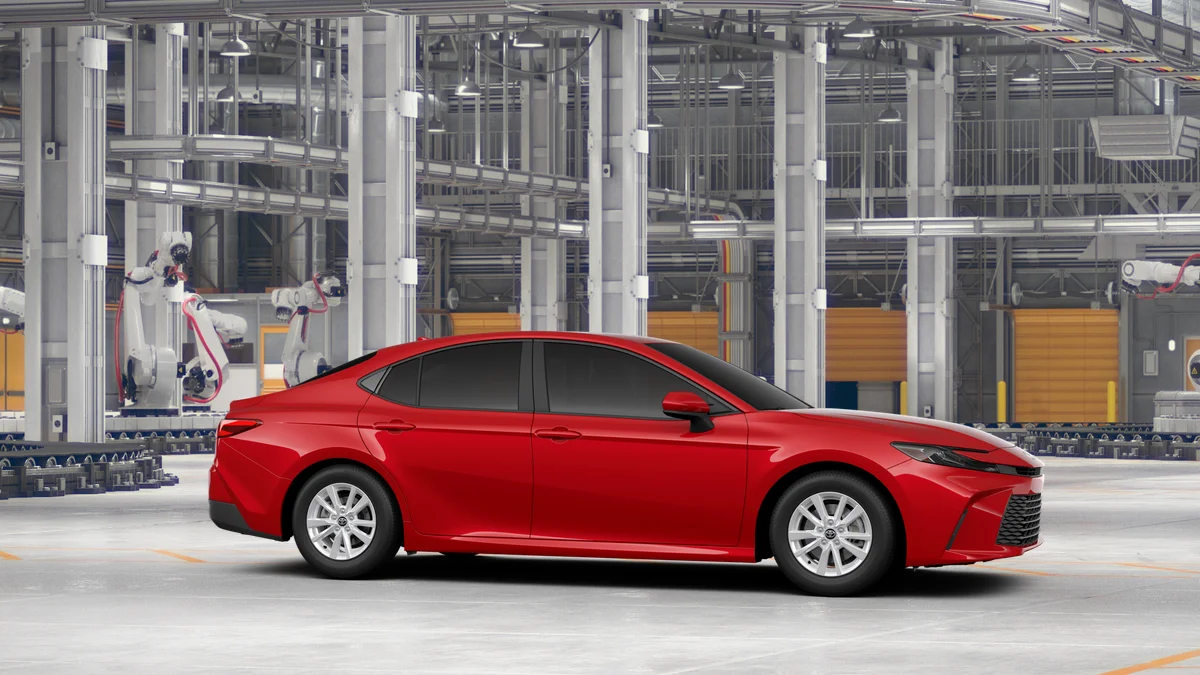 New 2026 Supersonic Red Toyota LE image 13