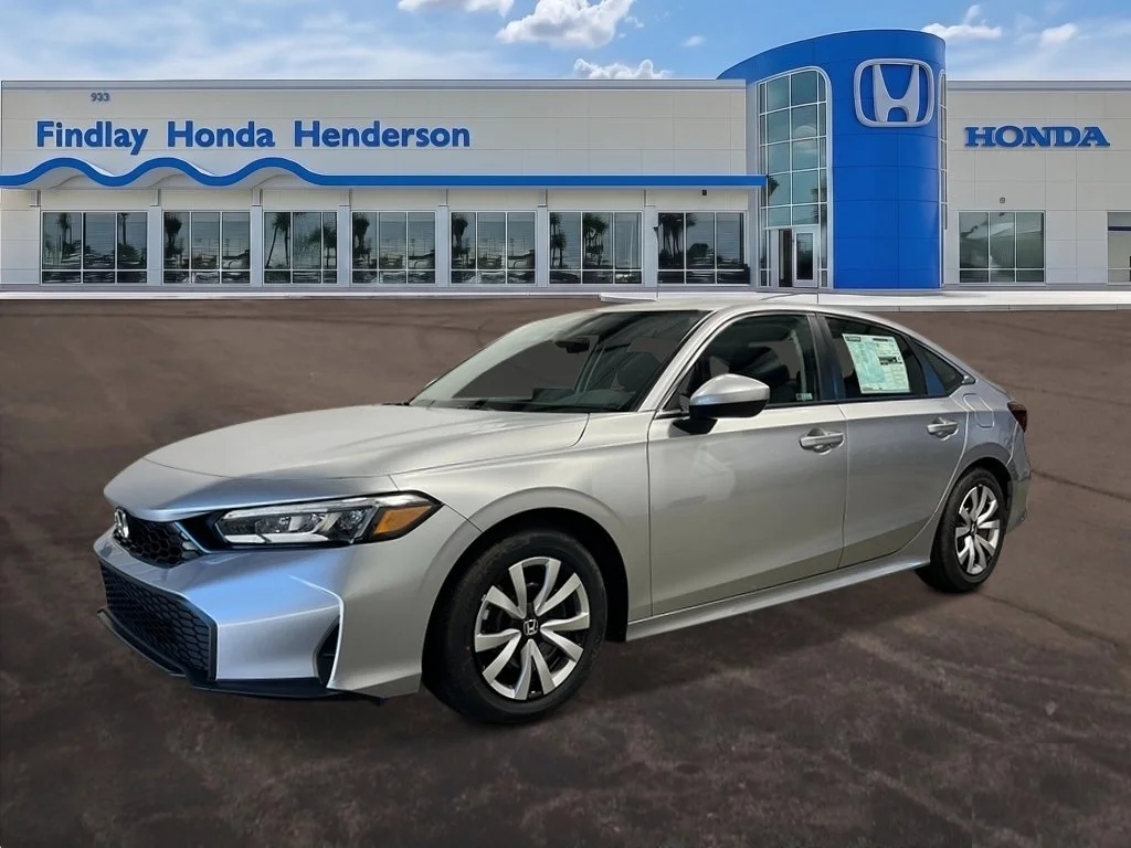 New 2026 Solar Silver Metallic Honda LX image 1