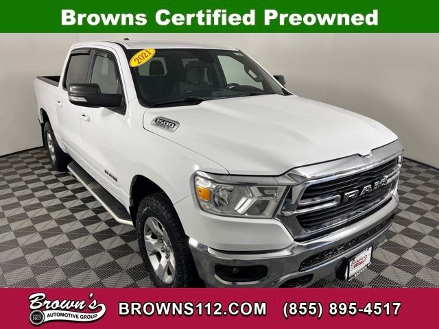 2021 RAM 1500 Big Horn/Lone Star 4x4 Crew Cab 5'7's photo