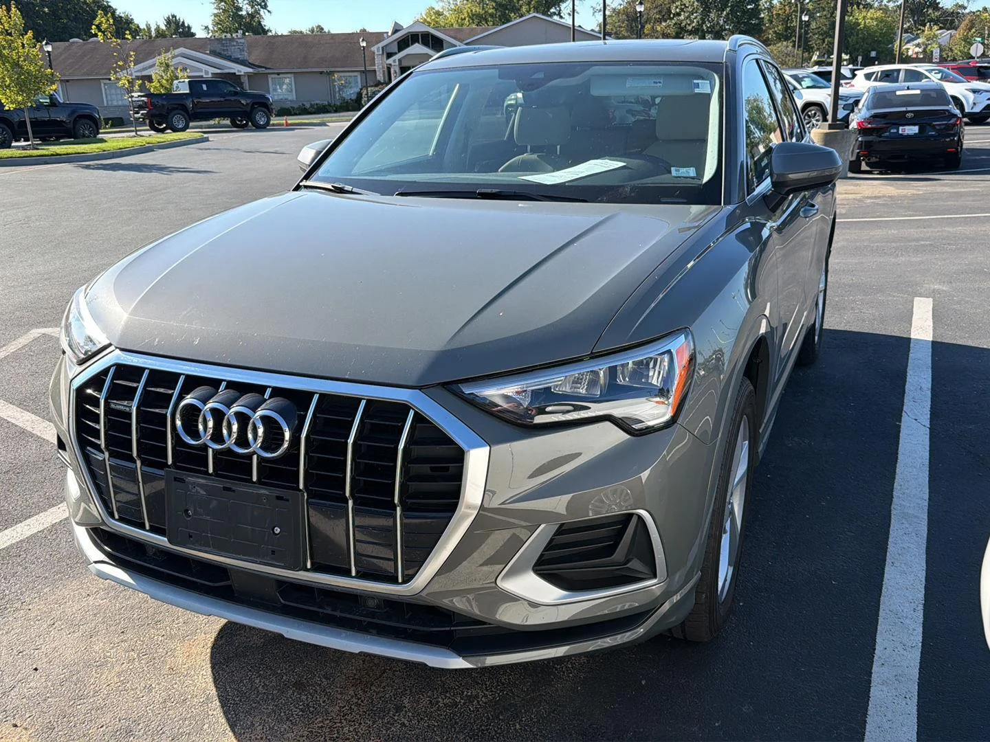 Used 2019 Nano Gray Metallic Audi Premium image 2