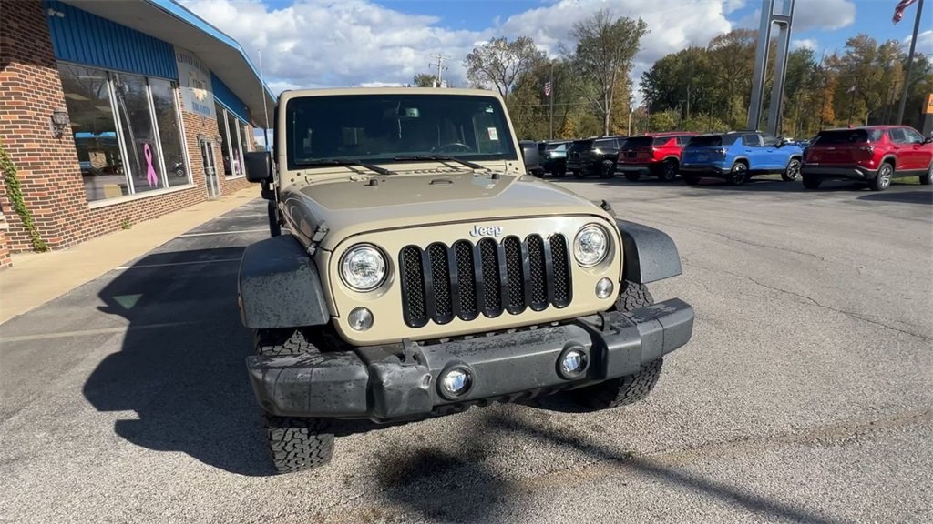 Used 2017 Jeep Wrangler Unlimited Sport S with VIN 1C4BJWDG5HL597995 for sale in Brazil, IN