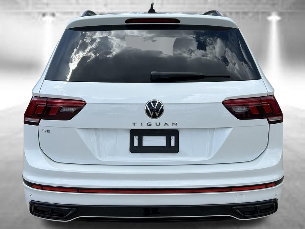Certified Used 2023 White Volkswagen 2.0T SE R-Line Black image 4