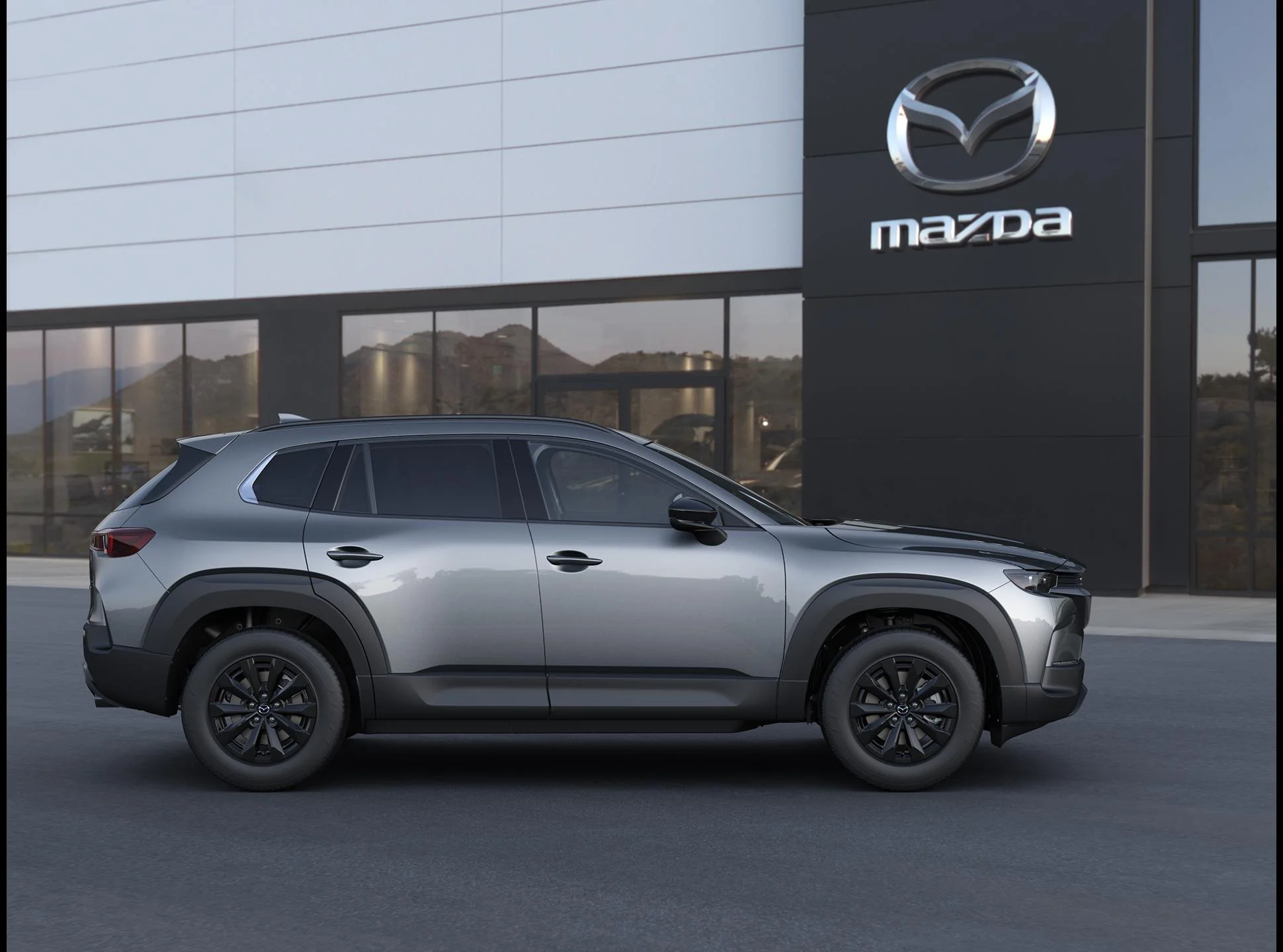 New 2026 Machine Gray Metallic Mazda Premium AWD image 5