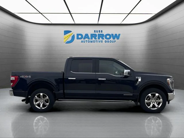 Used 2021 Blue Ford Lariat image 6