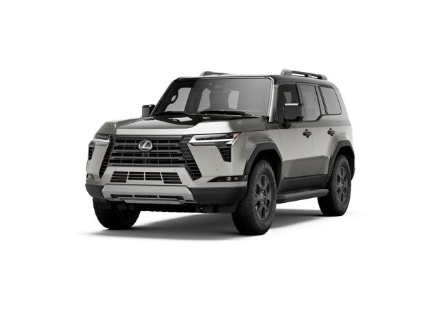 Atomic Silver and Black Onyx 2026 Lexus GX 550 Overtrail AWD SUV / Crossover All-Wheel Drive