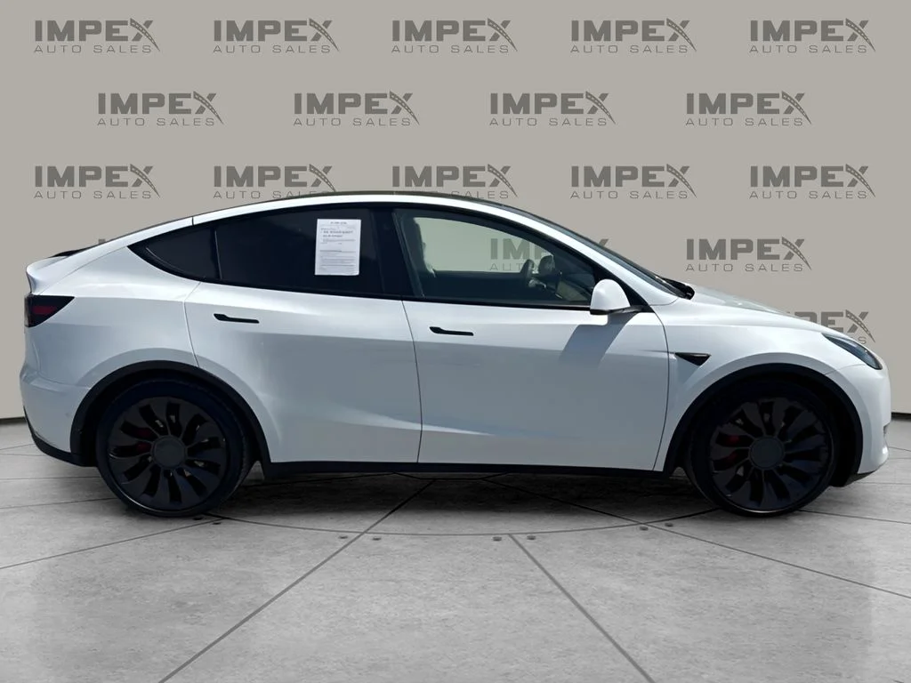 Used 2022 White Tesla Performance image 6