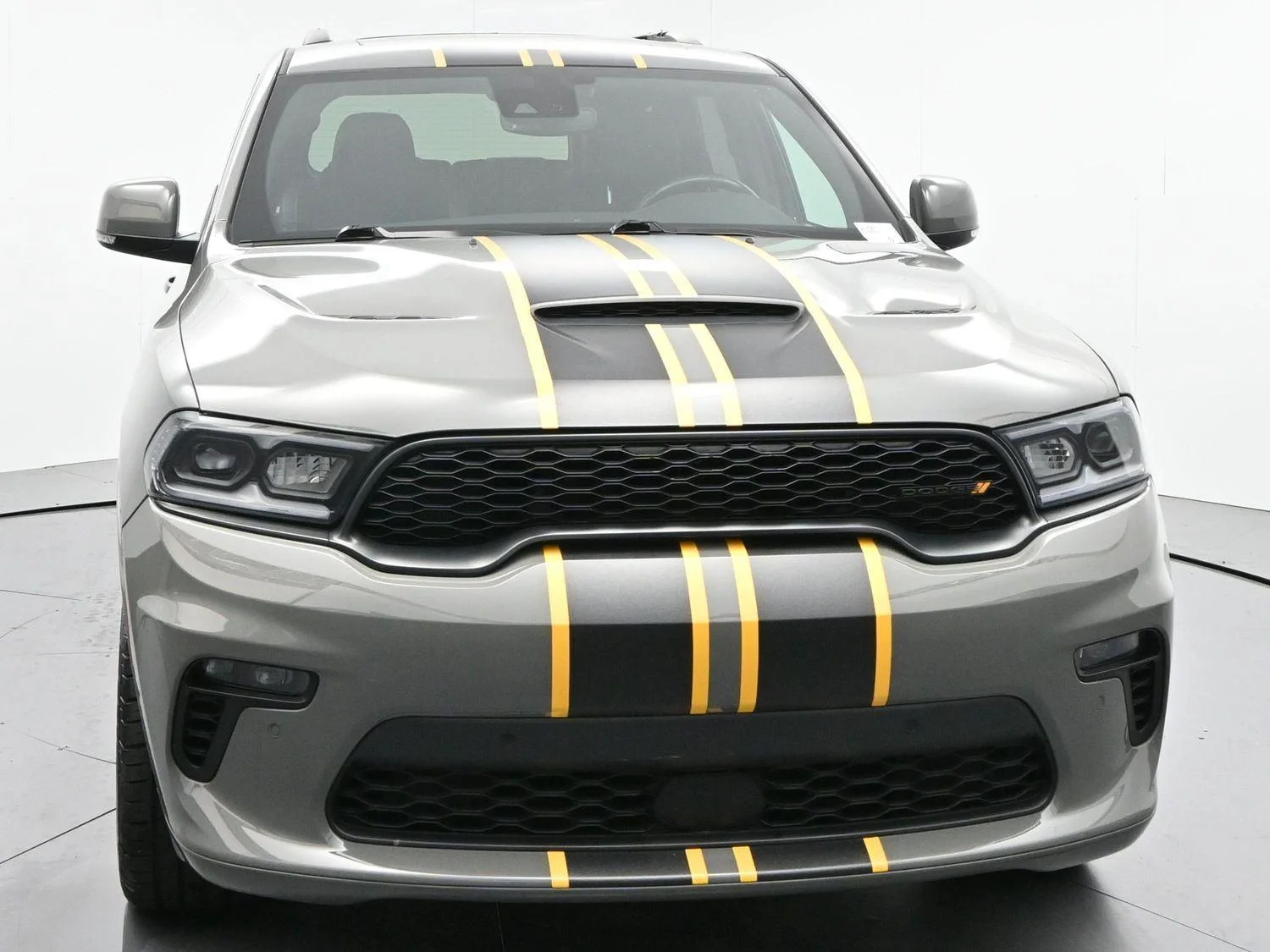 Used 2022 Destroyer Gray Clearcoat Dodge Orange Sport image 2