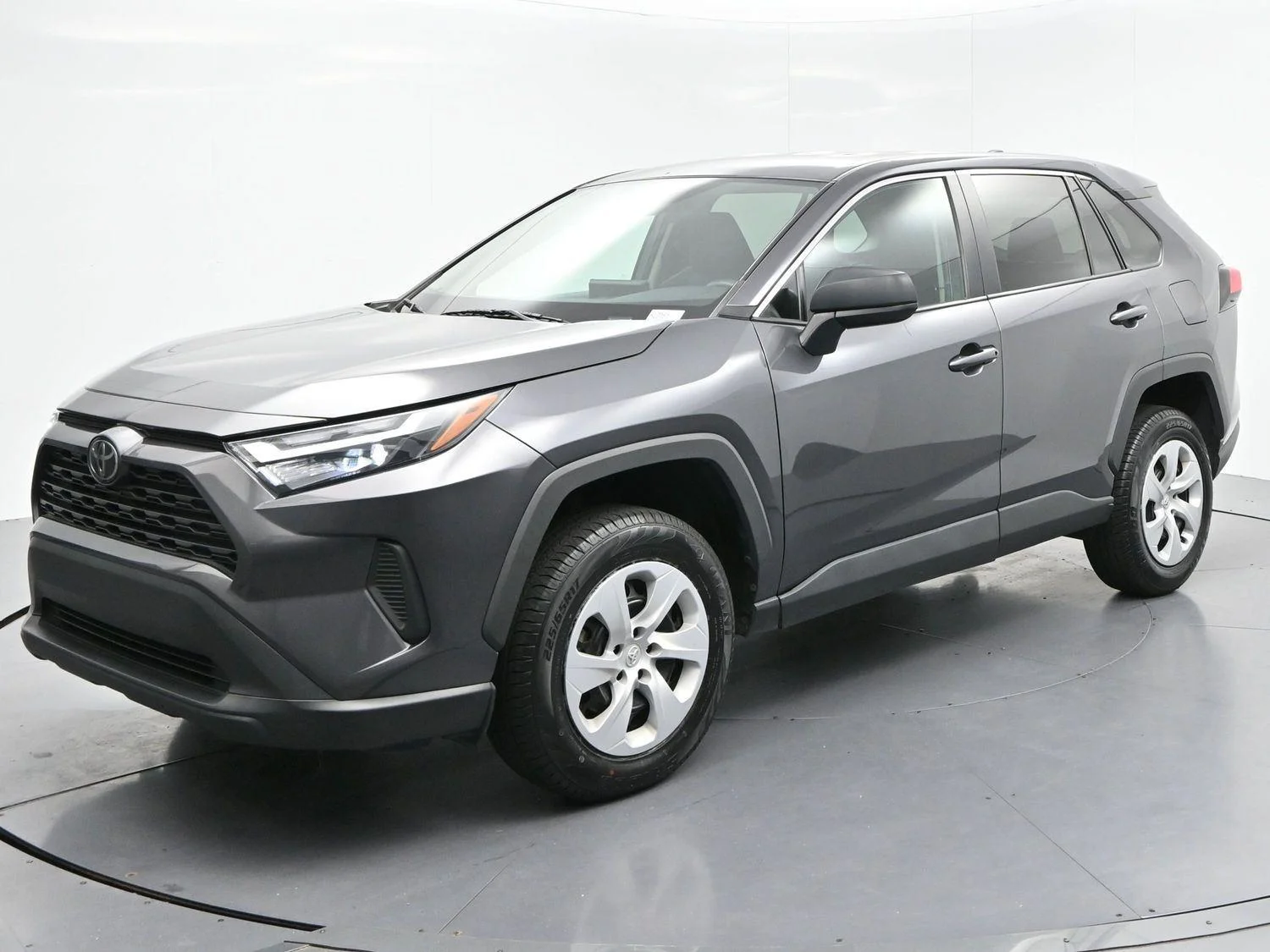 Used 2024 Magnetic Gray Metallic Toyota LE image 3