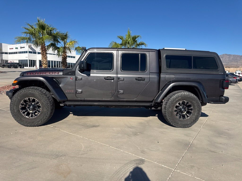 Certified Used 2021 Gray Jeep Rubicon image 2