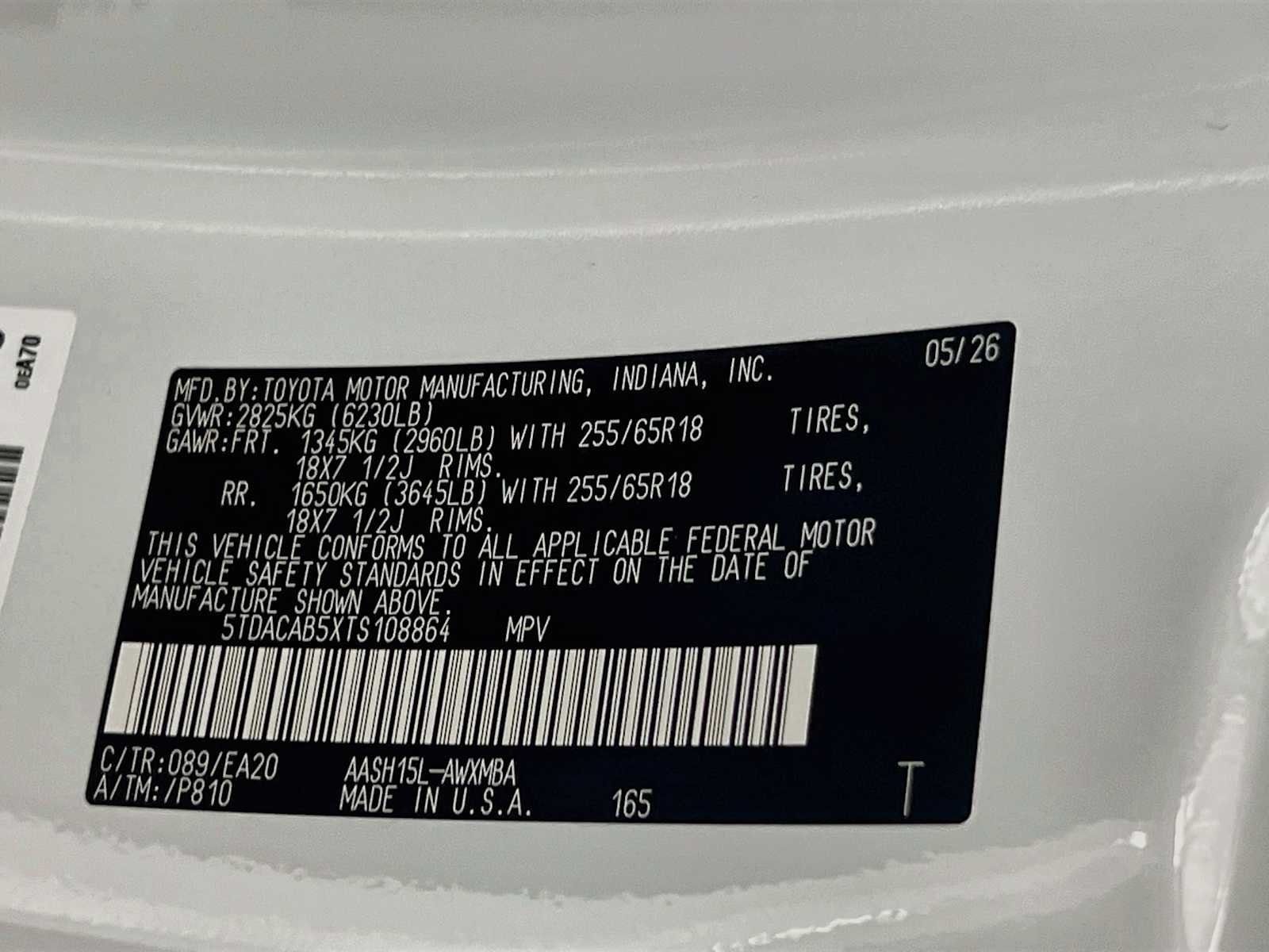 Used 2026 Wind Chill Pearl Toyota Hybrid XLE image 35