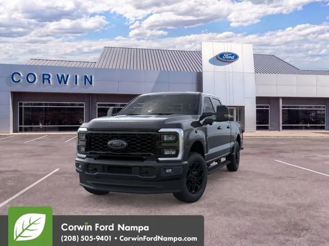 New 2026 Agate Black Metallic Ford XLT image 3