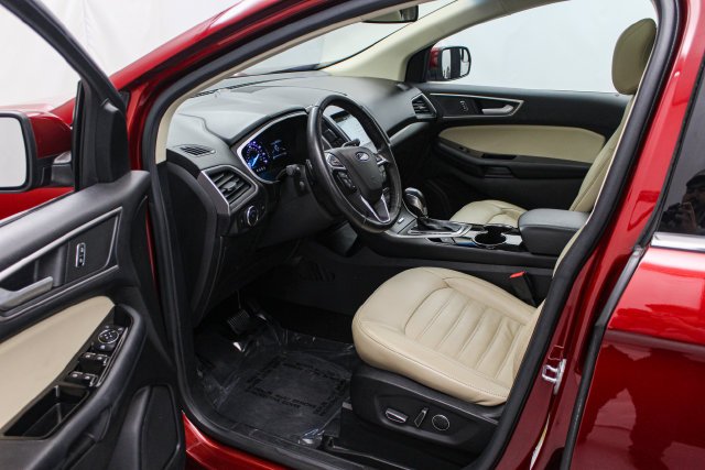 Certified Used 2018 Ruby Red Metallic Ford SEL image 9