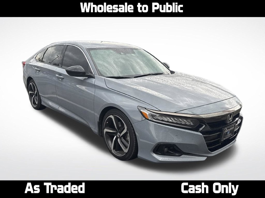 Used 2021 Silver Honda Sport image 1